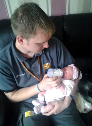 laila & her very special uncle andrew xx