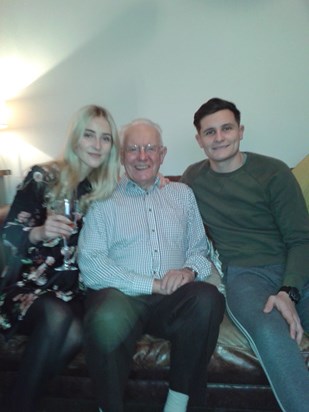 Grandad, Tom & Lauren 