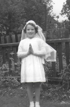 First Holy Communion 1956.