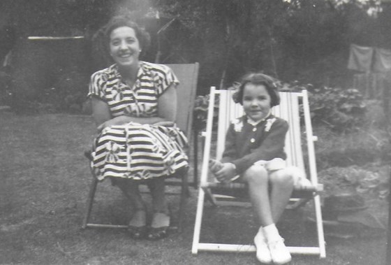 Mum and Daughter 1955.