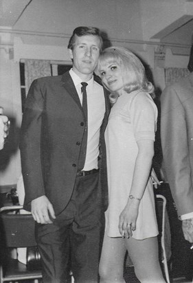 Frances and Eric at party, 1967.