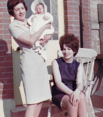 Karen's Christening, August 1967.