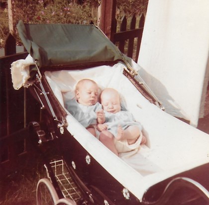 Chris and Paul, Born April 1968.
