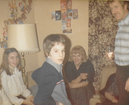Christmas party 1978.
