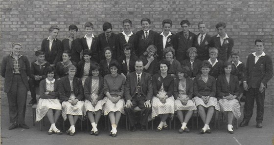 Nightingale High School Class photo 1962.