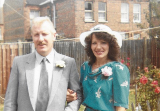 Family wedding, July 1982.