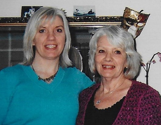 Frances and Karen, December 2008.