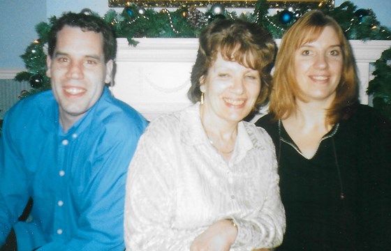 Paul, Frances and Karen, December 2000.