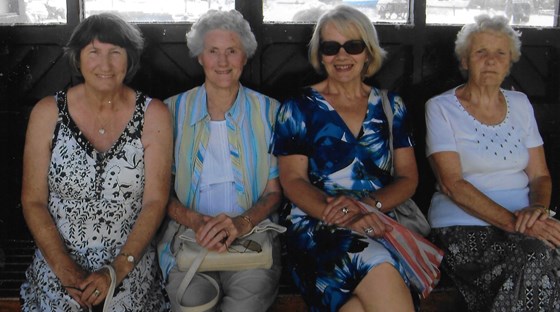 Barbara, Doreen, Frances and Joyce, Dorset July 2012.