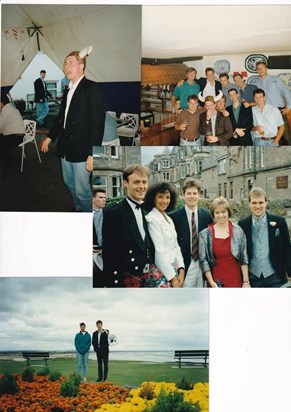 John at Drain’s stag and wedding (around 1990 tbc)