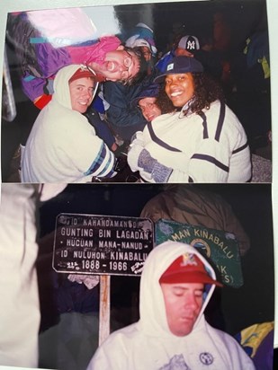 John on the KK climbing Mt Kinabulu trip in the late 1990s