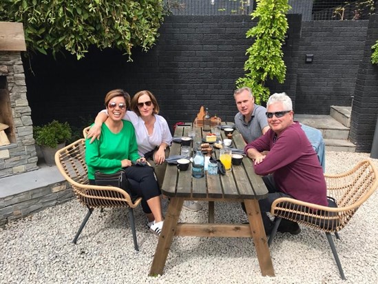 Gullane 2019 beach walk and lunch.