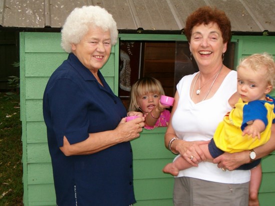 Aunty Dolly,Jessica, Bev and Joseph