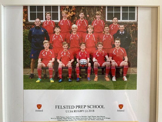 Fond memories of my time at Courtauld House, especially of our unbeaten U13 rugby season which was heavily influenced by Mr Stringer's kindness, fairness, passion and commitment towards us. Sending our love and prayers. Reece and the Meter family xx