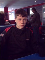 thats me at the go-karting i no you will be proud i have my licence