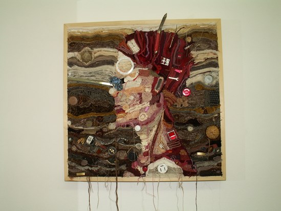 Another wonderful Imogen art work - photographed by Sue Ahrens in 2005 at Buckinghamshire Chilterns University College