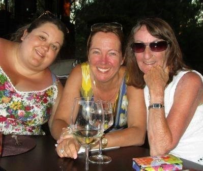 Emma, Helen and Viv... a girlie holiday break May 2016