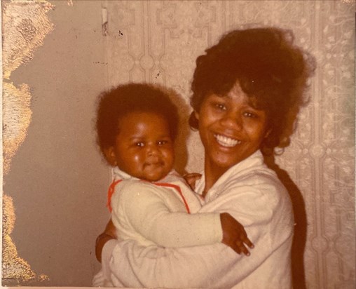 Claudette & her baby sister Leanne
