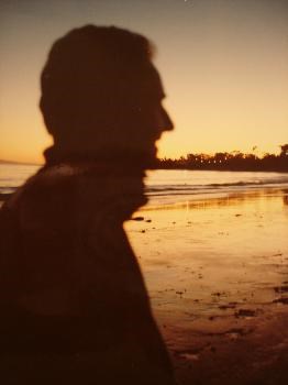 1990.  Sunset at Santa Barbara.