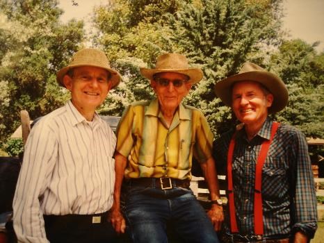 1993.  Three cowboys.