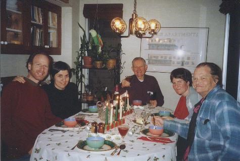 Thanksgiving 2003 with Mark & Vesna, Ellen & Cecil