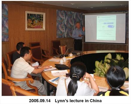 2005.09.14 Lynn's lecture in China
