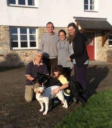 Adrian with Jude, Nelson, Dominique & Meridith, Lily & Maggie