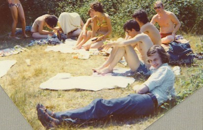 Chudleigh Knighton Summer '76. Sensibly not displaying vast amounts of flesh.