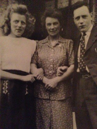 Mum, Grandma Jane Morris and dad