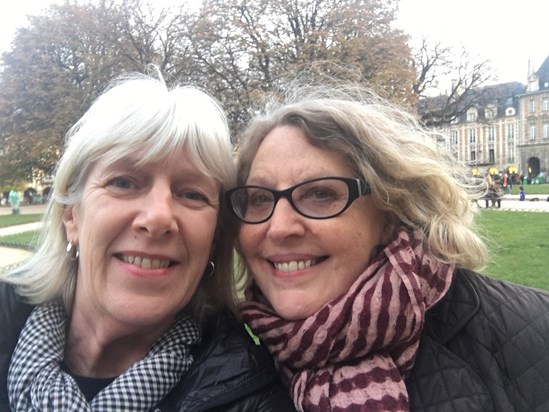 Linda & Heather, November 2017, Paris for Heather’s birthday. 