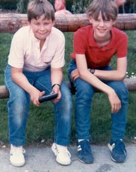 Mark & Roger, aged 12