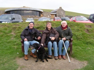 Tracey, Martin , Dad & Brogen Isle of Man Oct 09