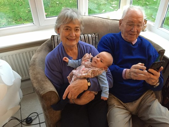 Mum and Bob with Marnie