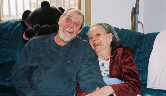 John and Mom 2008