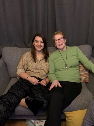 Two beautiful ladies - Nan and Emma