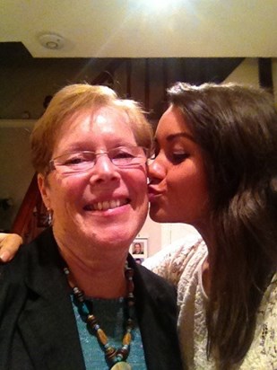 Big kiss to Nan from Emma x