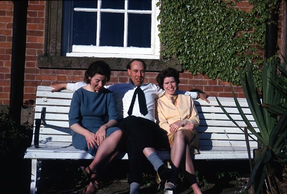 1960's - Janet with friends...