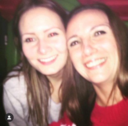 Leanne & Jayne - Christmas Party, safe to say how blurry the picture is we definitely had a good night! We will miss you loads jayne, heart of gold and an absolute Angel xxx