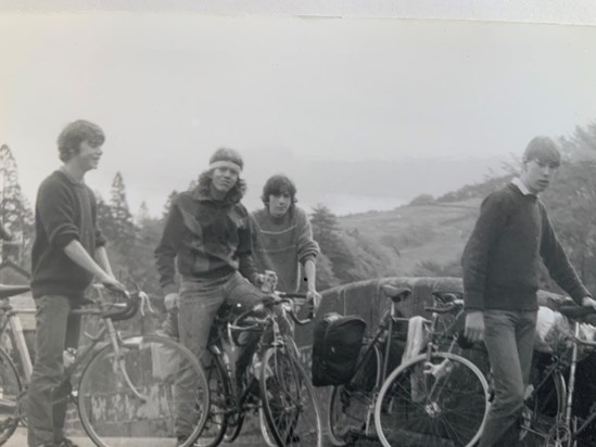DofE bike trip 1983 - Austin + Donovan, ? ,Robin