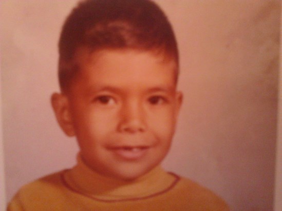 My sweety, age 4, 1969