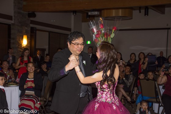 Thank you for accepting to be one of our daughter's 18th roses on her debut party.