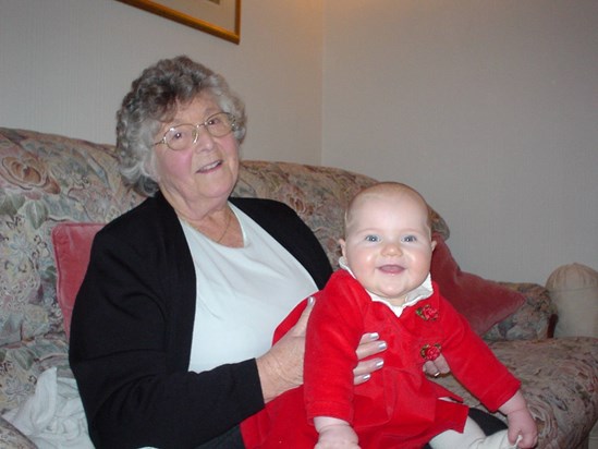 First Christmas as a Grandma 2003