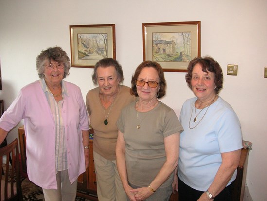 Barbara, Kath, Doreen & Pauline, October 2005