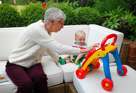 Happy Grannie to little Arthur