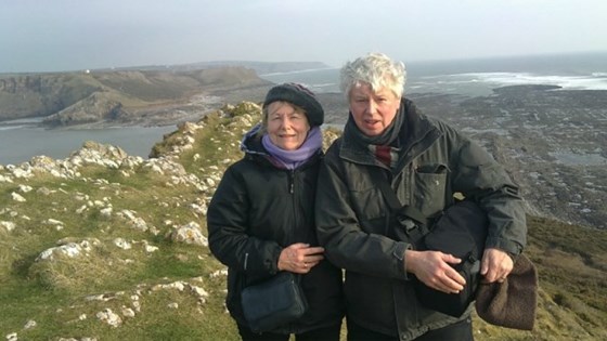 At the top of Worms head. The Gower. Happy days! Xx