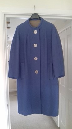 A coat made by Edwina