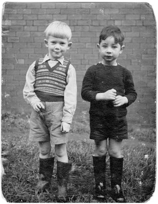 'butter wouldn't melt' ... Mike and cousin Richard were always up to tricks