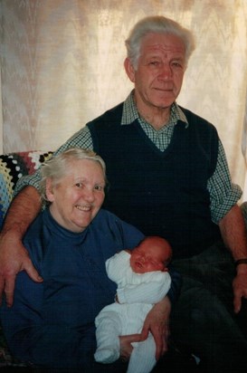 Grandad with Gran and Jack