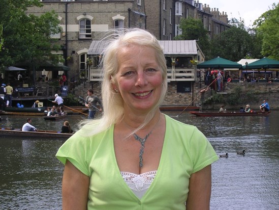 Sue in Cambridge 2008 - Posted by Martin