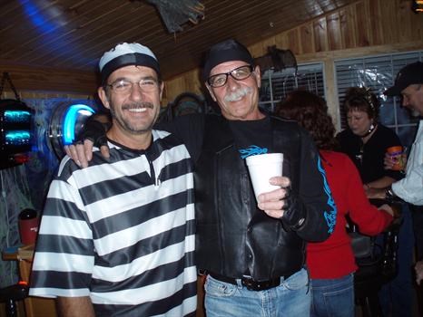 Wayne and Louis at Halloween party 2007